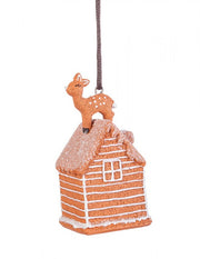 Pendaglio Gingerbread Casa C 4x