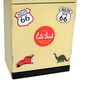 Armario frigorífico vintage 2 puertas cm 40 x 27 x 89 h