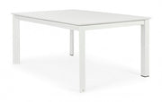 Mesa de jardín extensible Konnor blanco