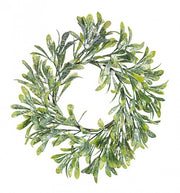 Corona Tux Vischio Bacche Blanco 8x D35