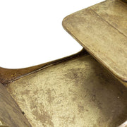 Loro resina oro verde cm12x38x6