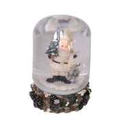 Bola de cristal con cilindro blanco nieve padre cmø8h10,5