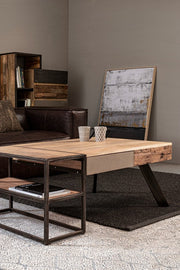 Moqueta gris de fibras naturales estilo fusion 200x300