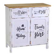 Armario Wroclaw 2 puertas + 2 cajones cm80x38,5h85