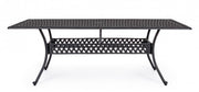 Mesa de exterior Ivrea rectangular antracita 107 x 213 cms