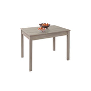 Mesa de comedor extensible de olmo en madera de melamina 60x90-120 cm