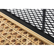 Librería en forma de acero con tres estantes Antracita ELYOT 82x35x h100 cm