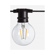 Cadena de luces exteriores Brillant 10 led transparente 8.4m