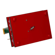 Caja de música de madera casa verde cm12x17h22