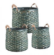 Set 3 Cesta 2M Lisette A Verde