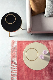 Alfombra en viscosa estilo étnico Coral Red BELICE 160x230 cm