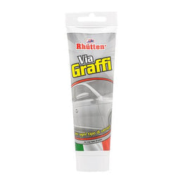 Rhutten Via Scratches 150Gr Elimina Lineas Manchas Resina Carroceria Auto Moto
