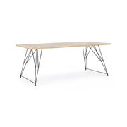 Mesa de madera de diseño industrial DISTRICT 200x90x h76 cm