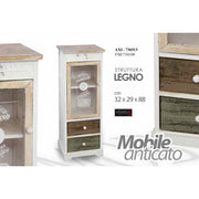 Ancient Madia Mobile con exhibiciones Showcase 32 x 29 x 88 H CM