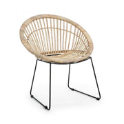 Sillón rústico Natural Cayes