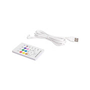 Lámpara LED Speaker Cube en Polietileno 20x20cm