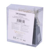 Luz de hilo 160 micro led estrella blanco cálido cm230 fuente de alimentación fija para uso en exteriores