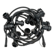 PL E27 16 Cadena Portalámparas 5m
 luces de Navidad