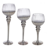 Set de 2 Velas 1P Mellow Calice Argento