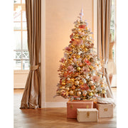 Árbol de Navidad esmerilado de abeto Sunndal Al. 210 x ø 120 cm