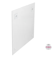 Cuadro en vidrio 80x120 cm con lienzo multicolor