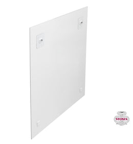 Cuadro en vidrio 80x120 cm con lienzo multicolor