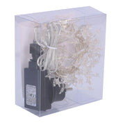 Luz de hilo 160 micro led estrella blanco cálido cm230 fuente de alimentación fija para uso en exteriores