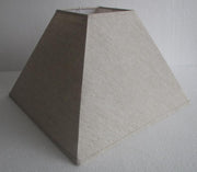 Casquillo de lámpara beige cm40x40h26
