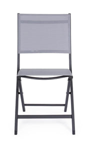 Silla Plegable Elin Antracita-Gris