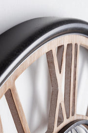 Reloj de pared de madera que hace tictac diámetro 70 cm altura 5