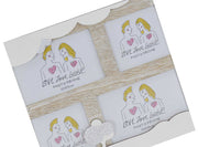 Marco de fotos familia serie suavemente rs-1118 cm. 26x26