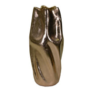 Florero de resina dorada cm ø45h100