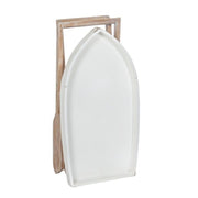 Mesa baja plegable de madera GOZZO 76x40x h66 cm