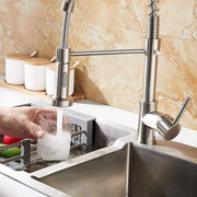 Grifo de cocina con rociador extraíble cromado L 35 x A 9 x H 54 cm