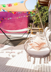 Soporte hamaca en acero