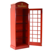Gabinete de cabina telefónica roja de H180 cm