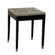 Mesa auxiliar plata magnolia ca-9748 cm. 48,5 x 48,5 horas 61