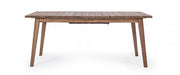 Mesa extensible para exterior en madera VARSAVIA 180 - 240x90x h76 cm