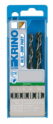 Juego de 5 brocas para madera serie X