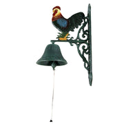 Campana de hierro fundido color gallo cm23x13h36