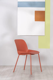 Silla de polipropileno 55cm x 46cm x 79cm
