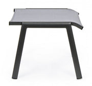 Reposapiés para muebles de jardín de aluminio antracita Cruise 53 x 51 x 44 cm