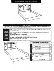 Cama matrimonio nudos blancos 160x195x115h cm