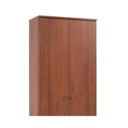 Zapatero multiusos Madera de Nogal Antiguo melamina 2 puertas h182x71x38