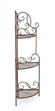 Mueble esquinero Melanie 3P marrón