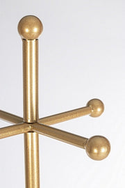 2x Perchas doradas 4P H175