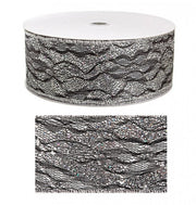 6x Cinta Encaje C-Lustrino Plata 20M