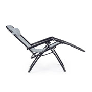 Tumbona Martin gris claro para exterior