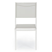 Silla Hilde Cloud blanca para exteriores cm 46 x 57 x 88 h