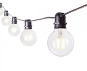 Cadena de luces exteriores Brillant 10 led transparente 8.4m